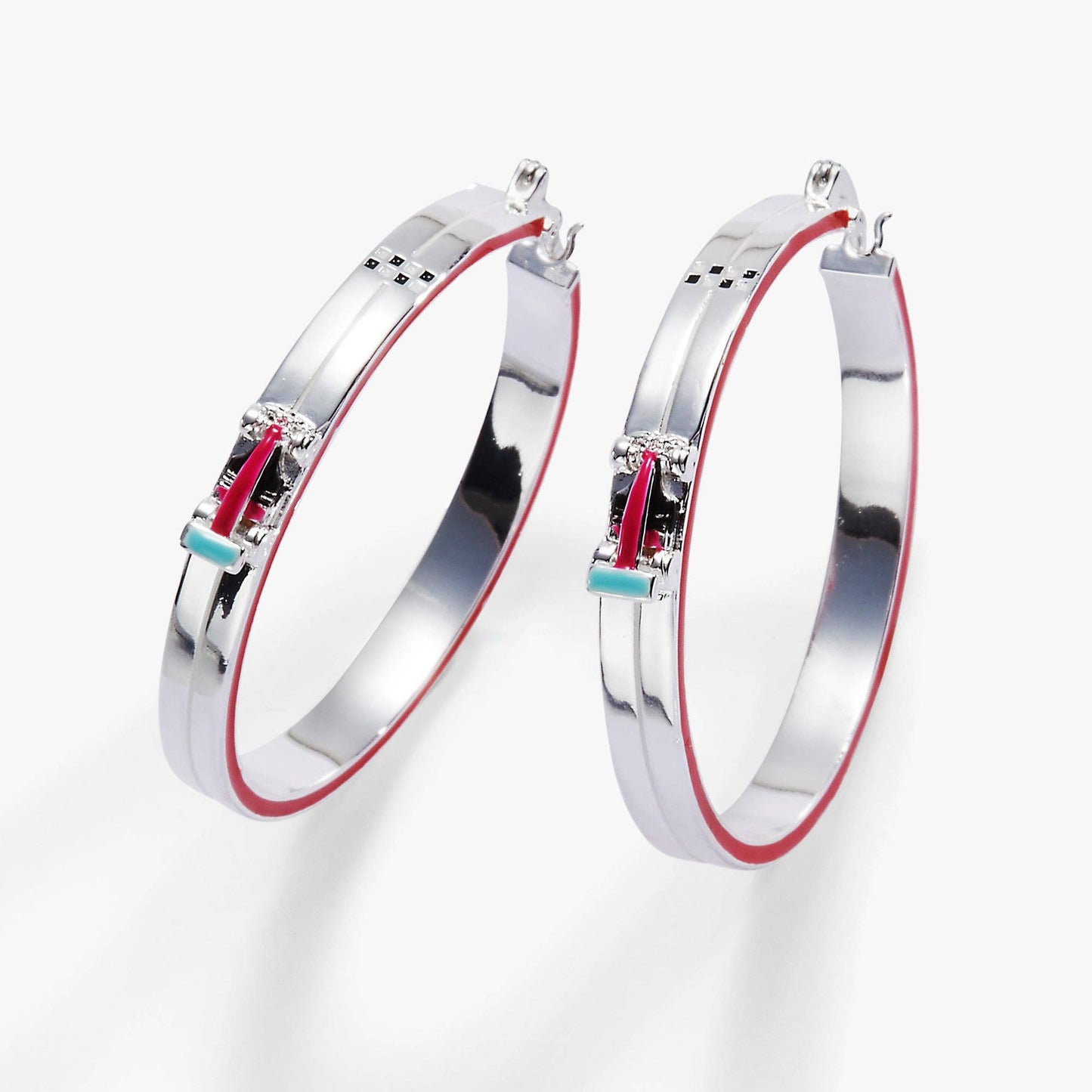 Hot Wheels™ Racecar Hoop Earrings