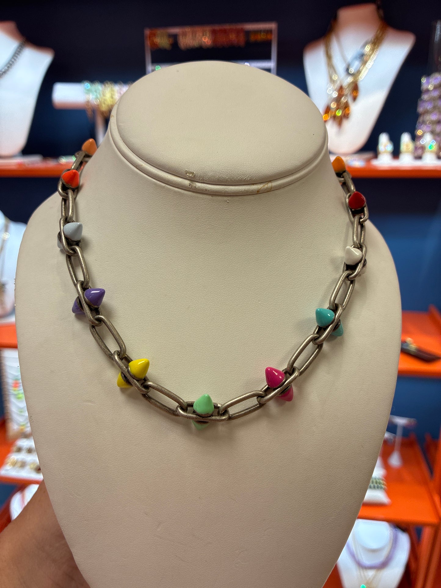Ivey Candy Spike Necklace
