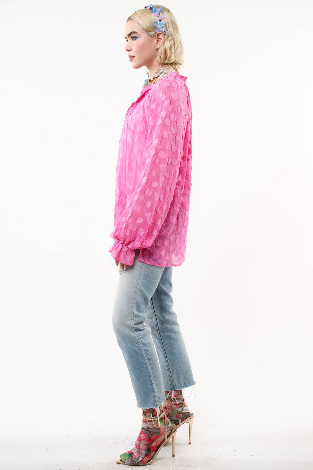 Hot Pink Maven Blouse