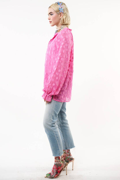 Hot Pink Maven Blouse