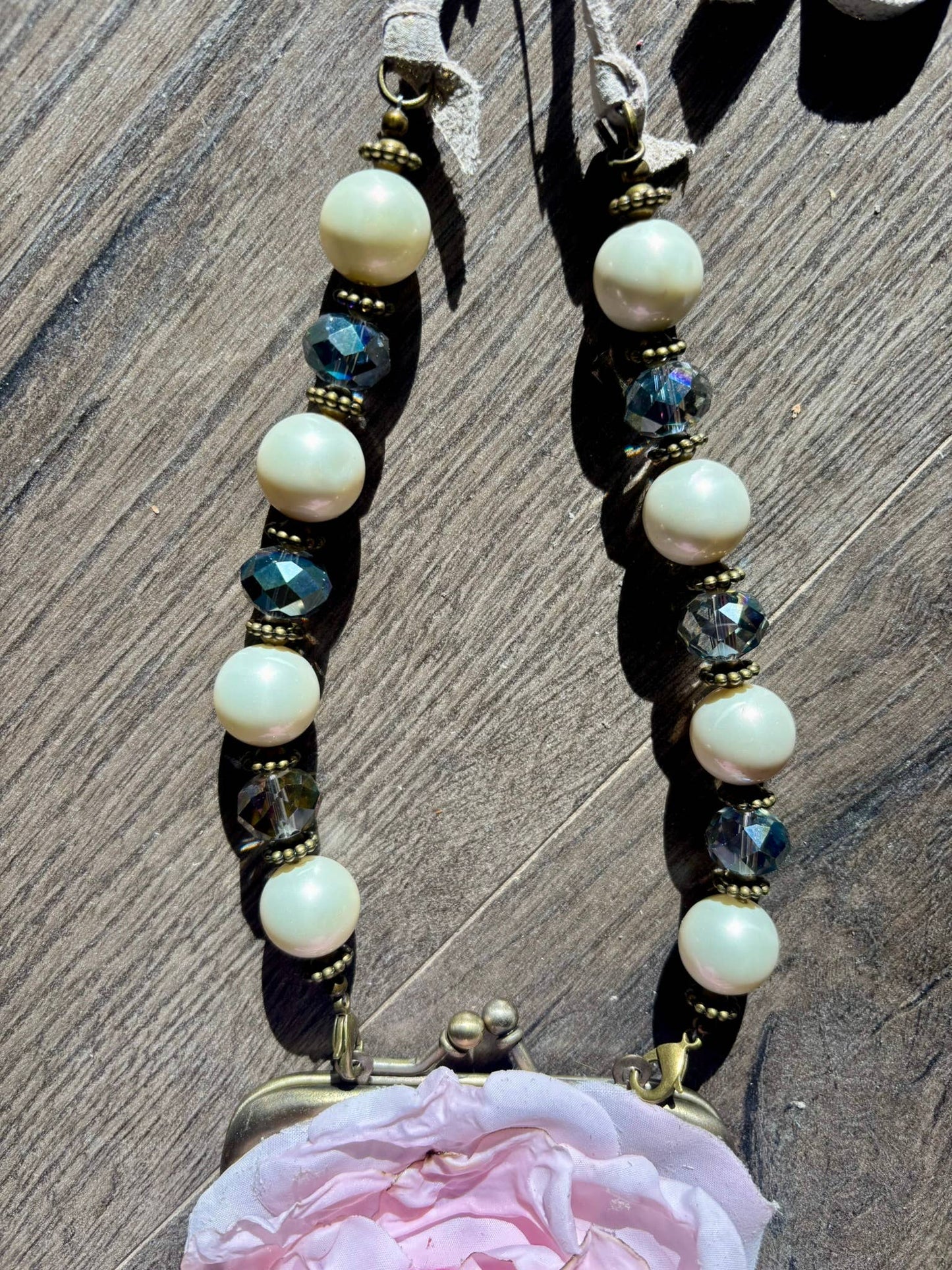 Vintage Coin Purse Necklace