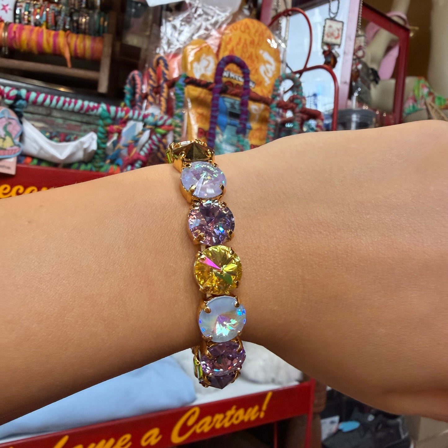 LAVENDER CROATIA STRETCH BRACELET