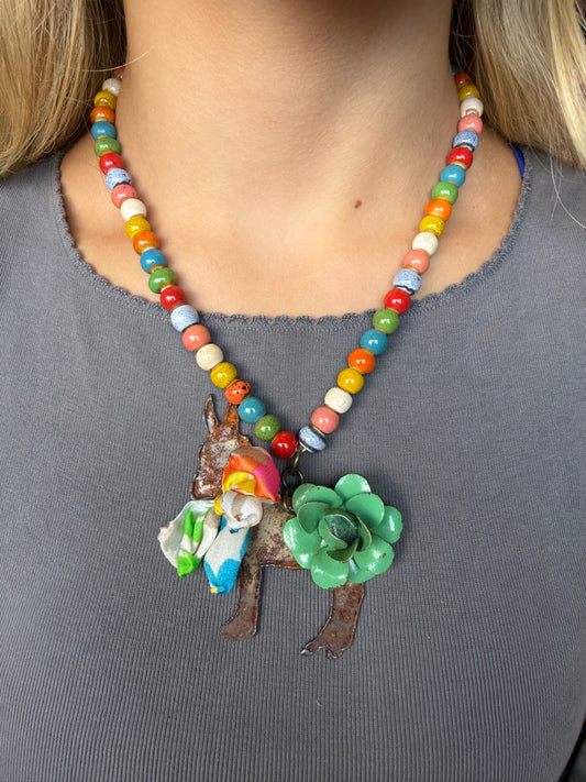 RUSTIC DONKEY NECKLACE