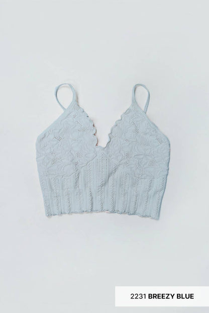 Lace Textured Bralette