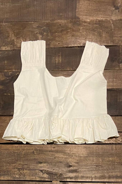 Fine With Me Sleeveless Blouse Tank Top