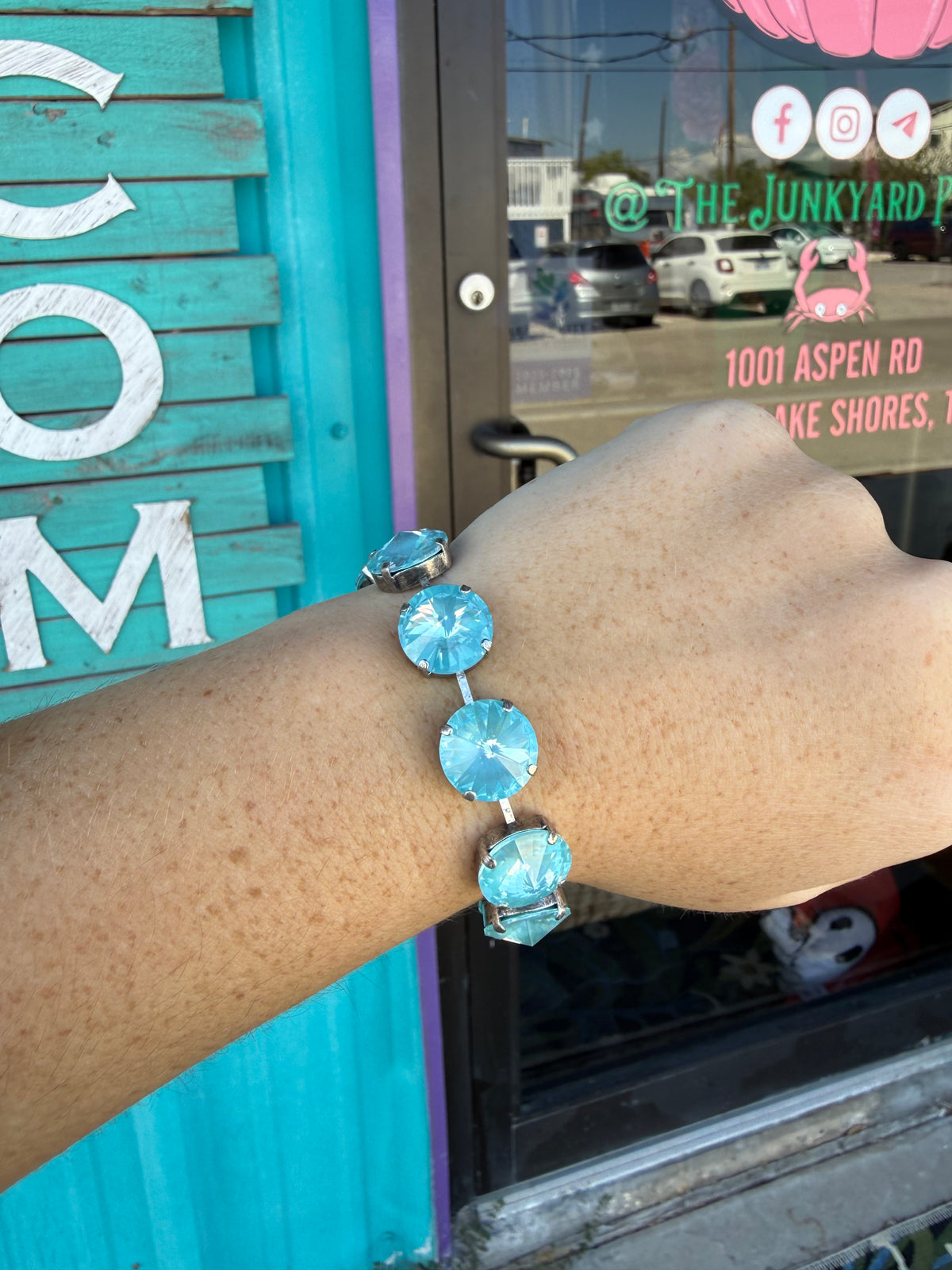 WETSTONE: Glacier Blue Majesty Bracelet