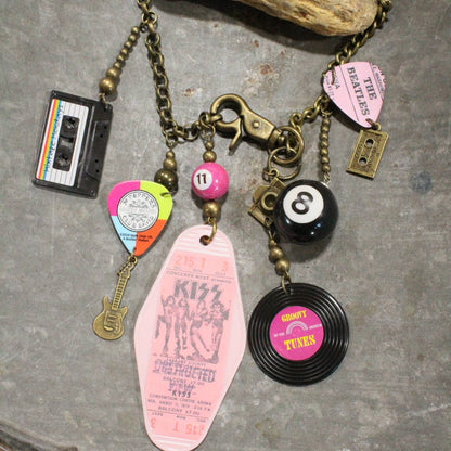 I Love Rock N Roll Charm'd Necklace