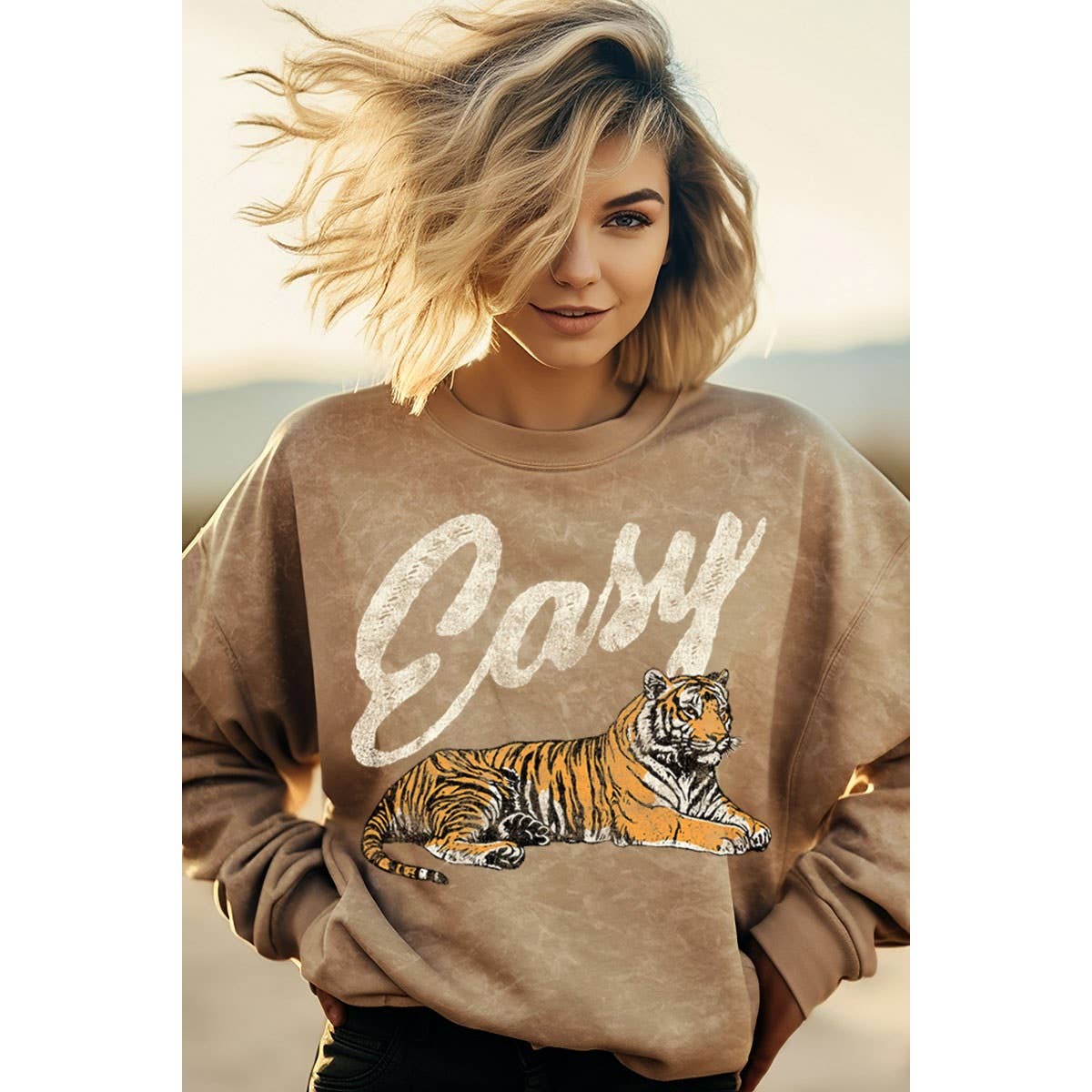 EASY TIGER MINERAL GRAPHIC SWEATSHIRTS