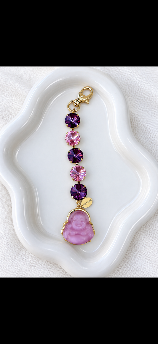 WETSTONE: Buddha’s Purple Garden Bag Charm