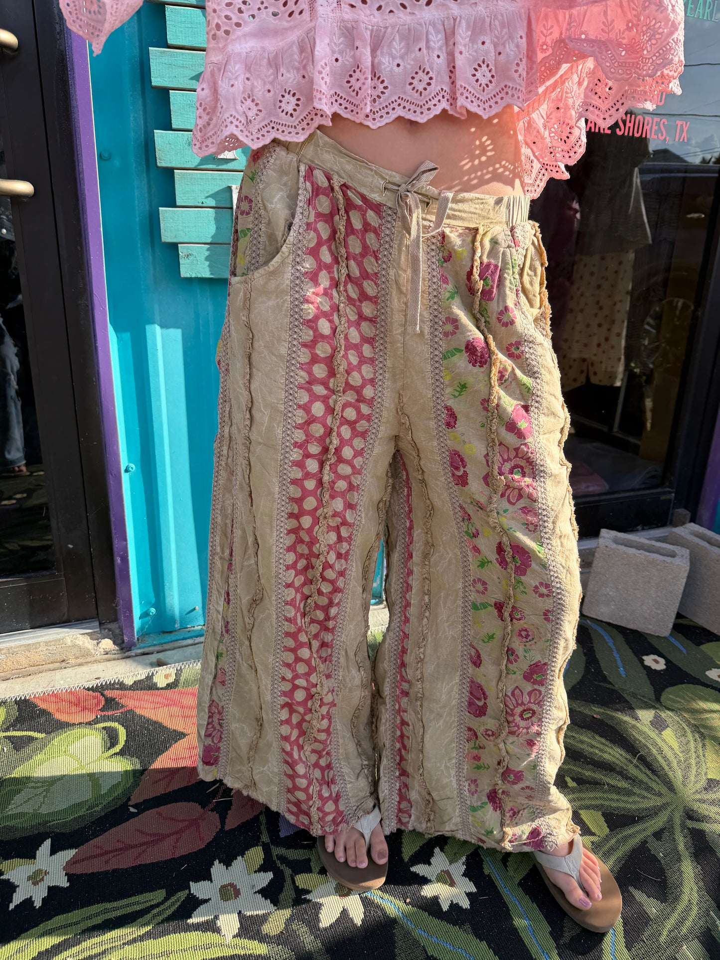 Garden Day Dreams Polka Dot Pants