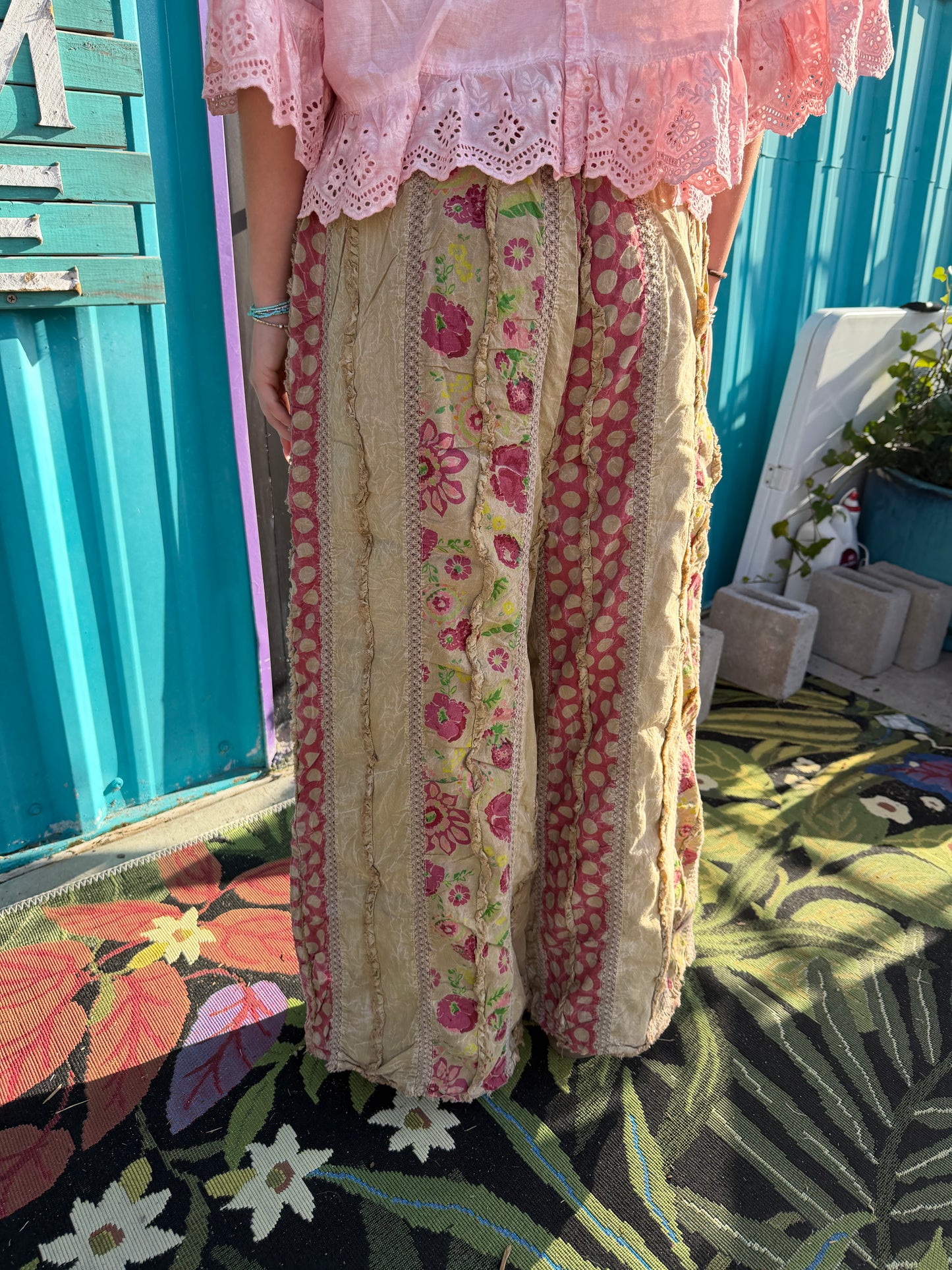 Garden Day Dreams Polka Dot Pants