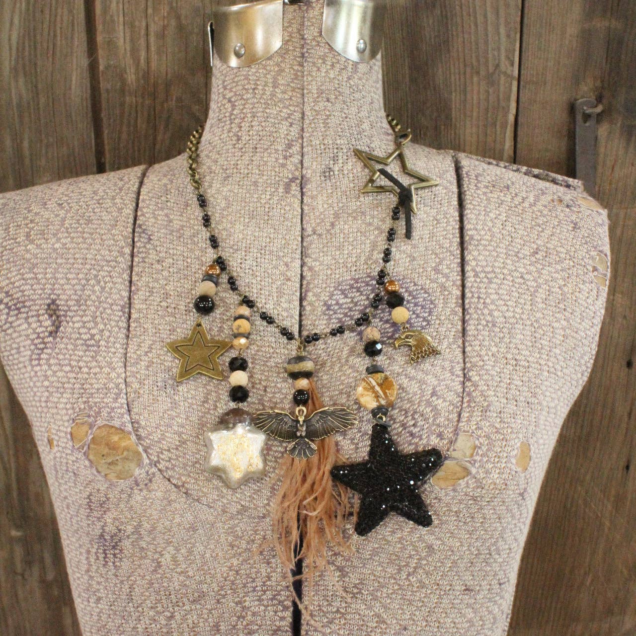 Fly Like An Eagle Charm'd Necklace