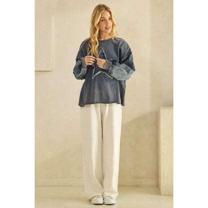 WILD STAR  SLEEVE PULLOVER