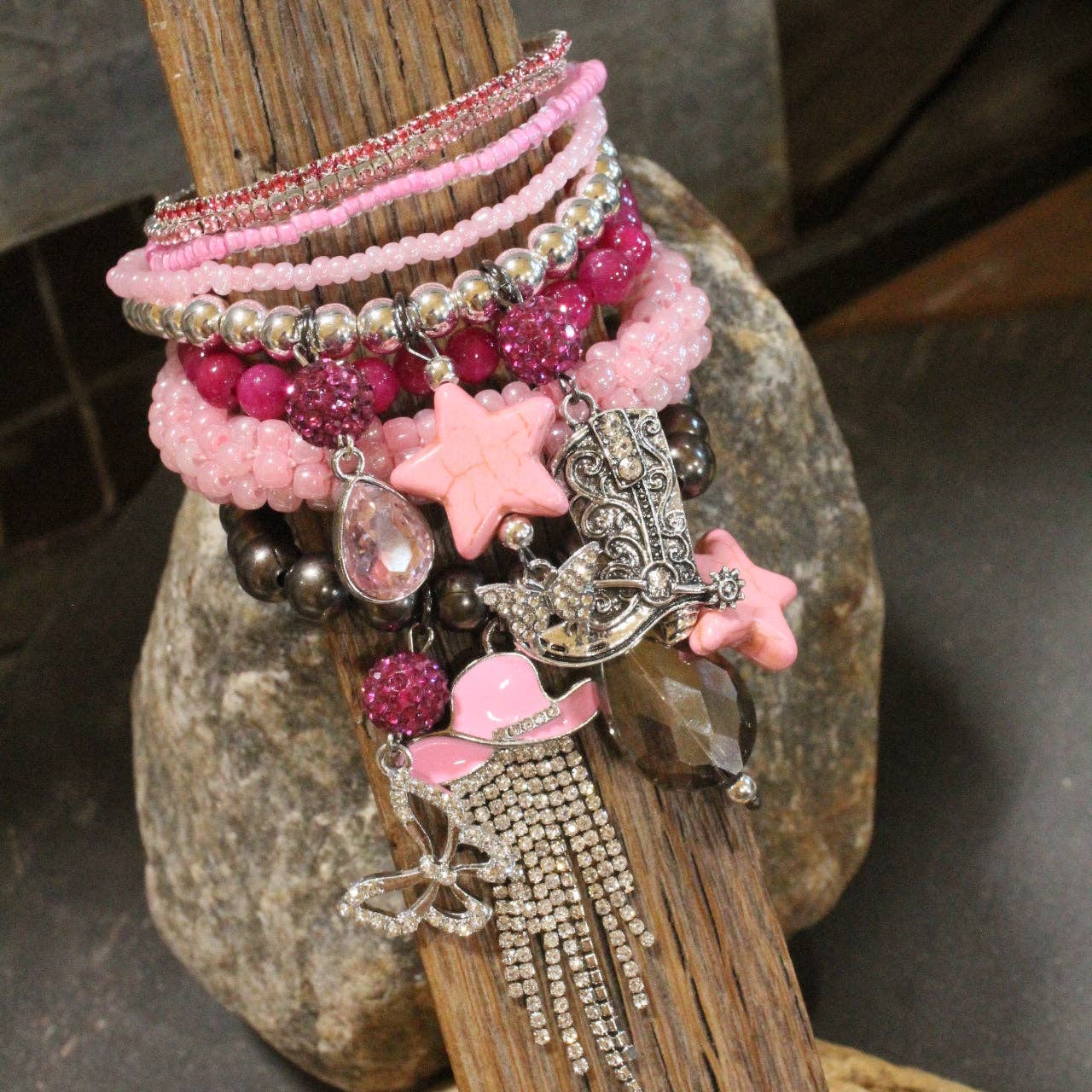 Dollywood Here We Come Charm'd Bracelet Set