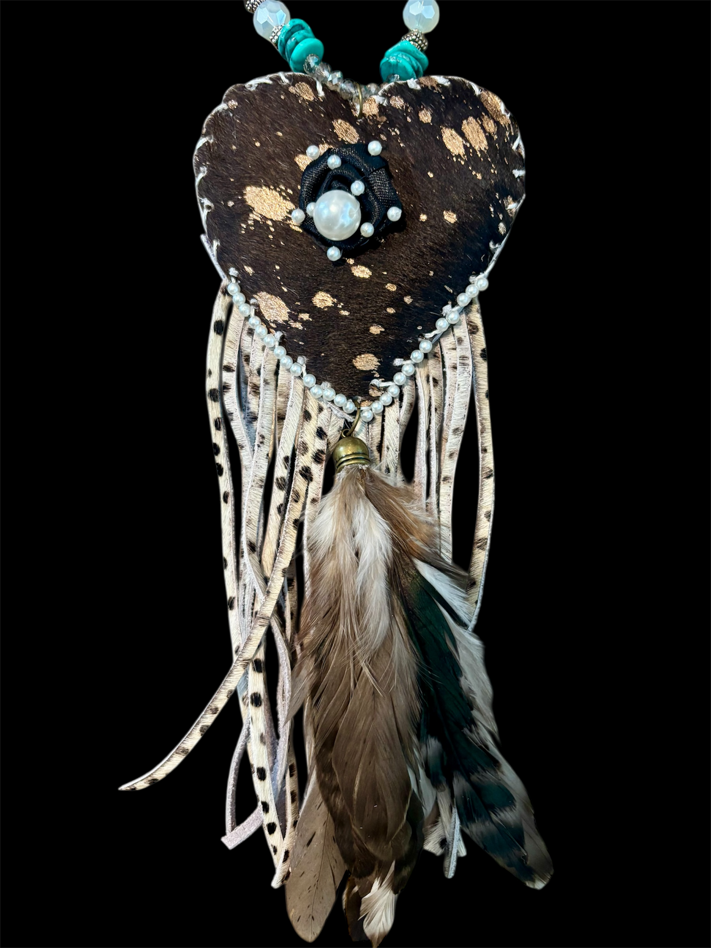 Wild Heart Feather Necklace
