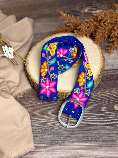 Stella Wide Embroidered Belt