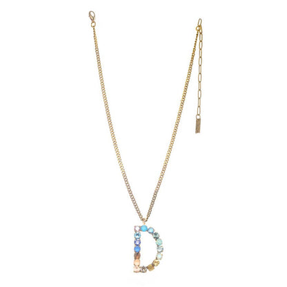 Monogram in Colors Necklace