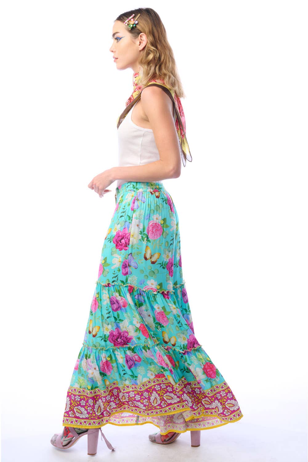 Serenity Springs Tiered Pants