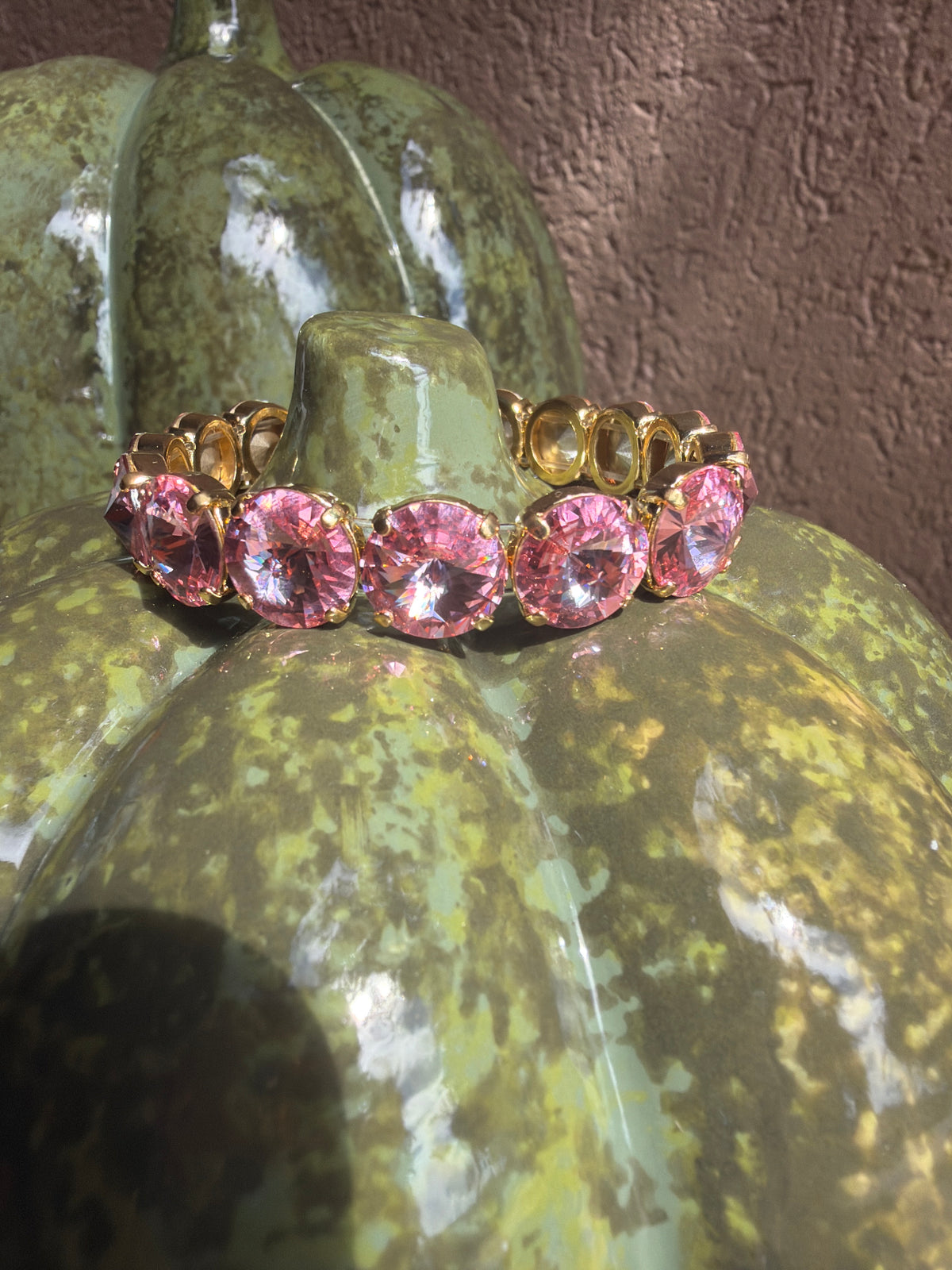 WETSTONE: Pink Delite Stretch Bracelet