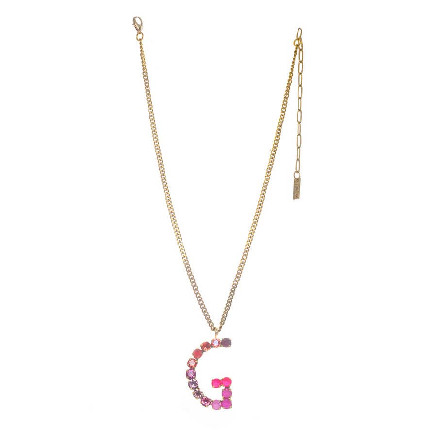 Monogram in Colors Necklace