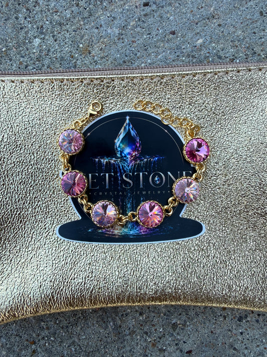 WETSTONE: Blushing Pink Medieval Bracelet