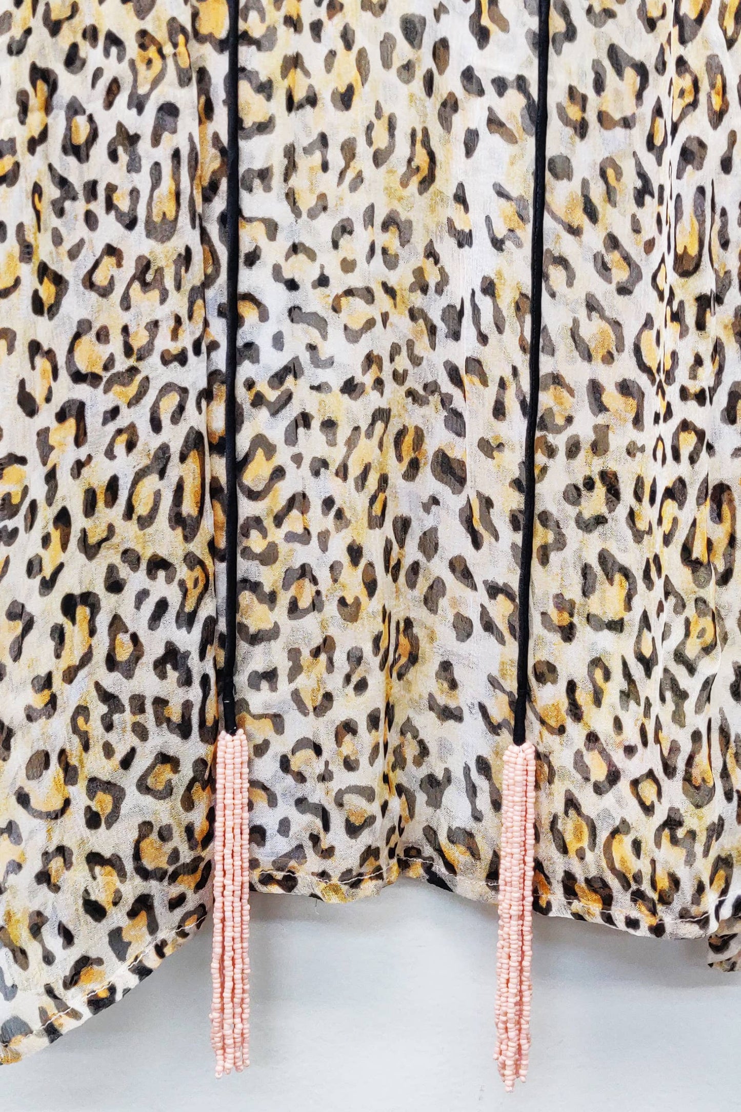 Sheer Cheetah Print Blouse