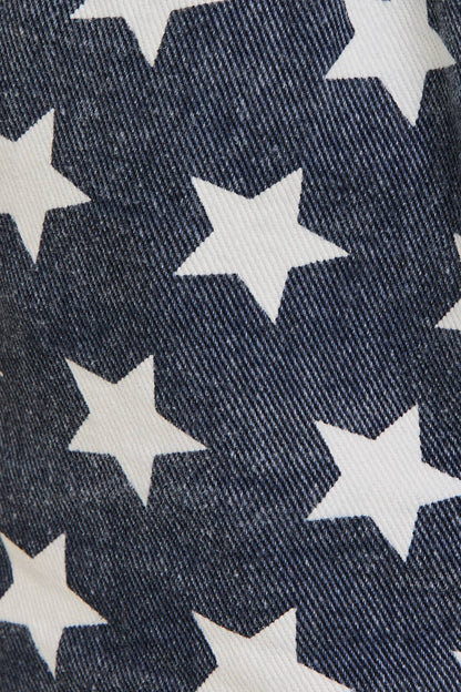 MID RISE STAR SHORTS