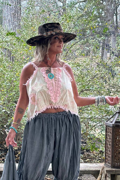 Always In My Heart Tank Top- Rose