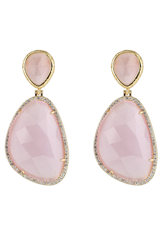 Alyosha Earrings - Pink