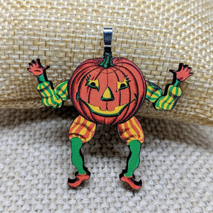 Pumpkin Pendant Necklace