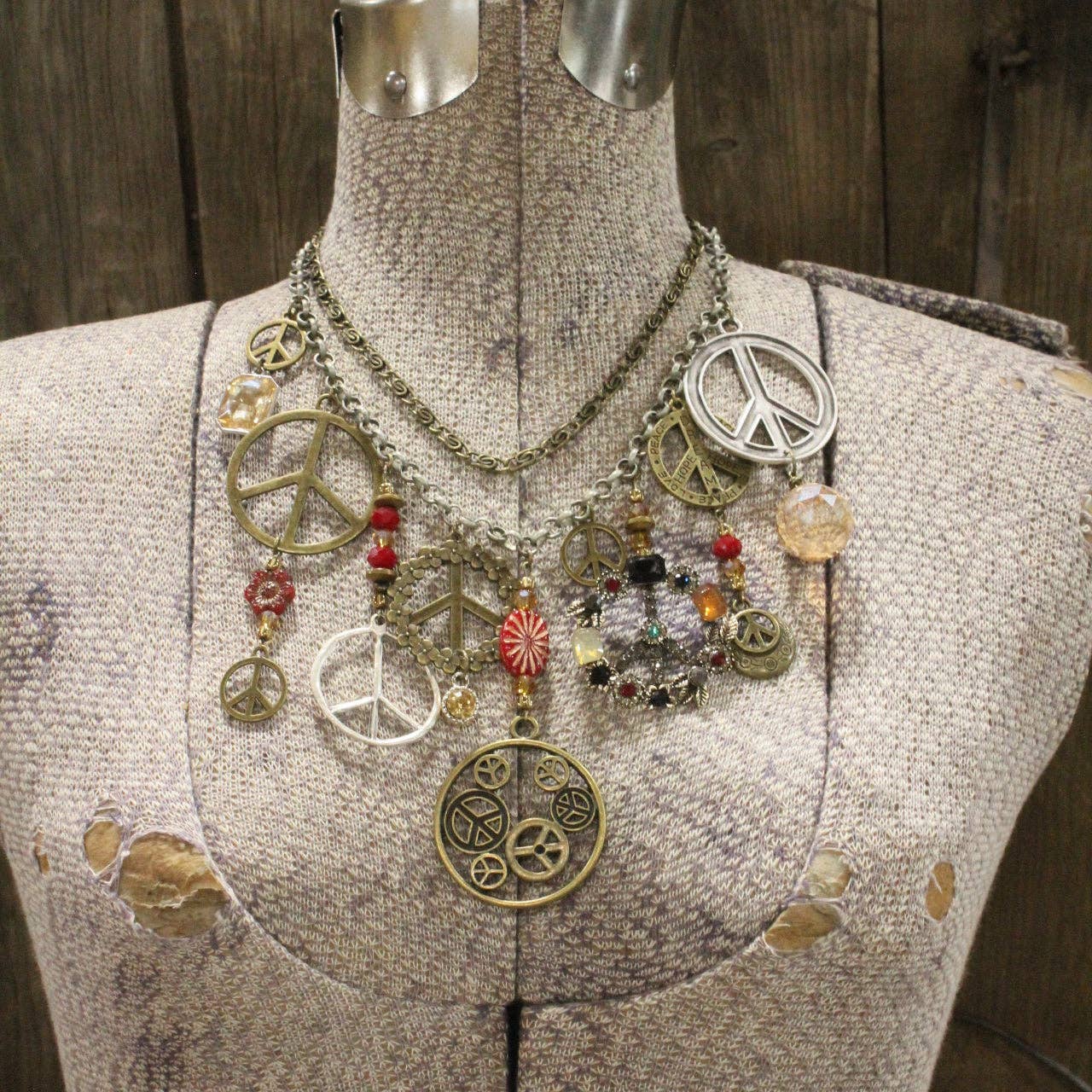 Peace & Love Charm’d Necklace