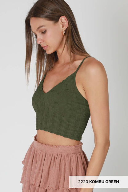 Lace Textured Bralette