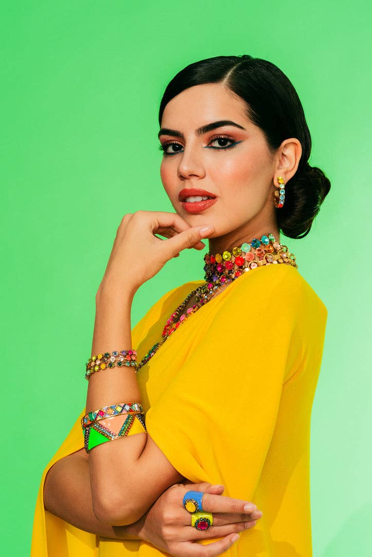 PEACE POP NECKLACE CANDY CRUSH