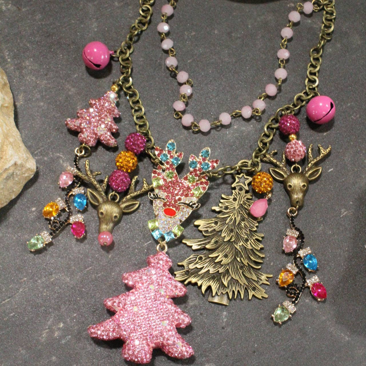 A Doe A Deer Charm'd Necklace