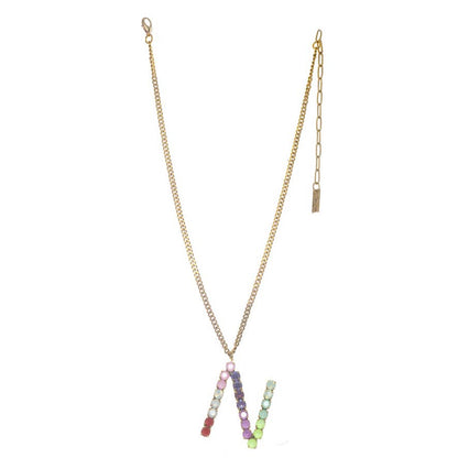 Monogram in Colors Necklace