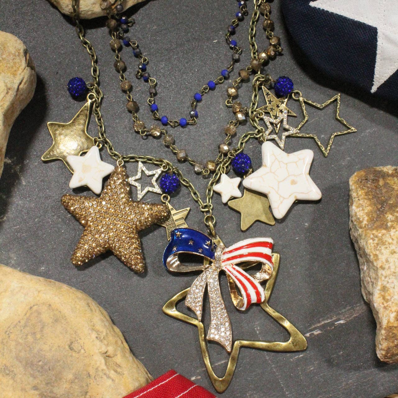 Celebration Time USA Charm'd Necklace