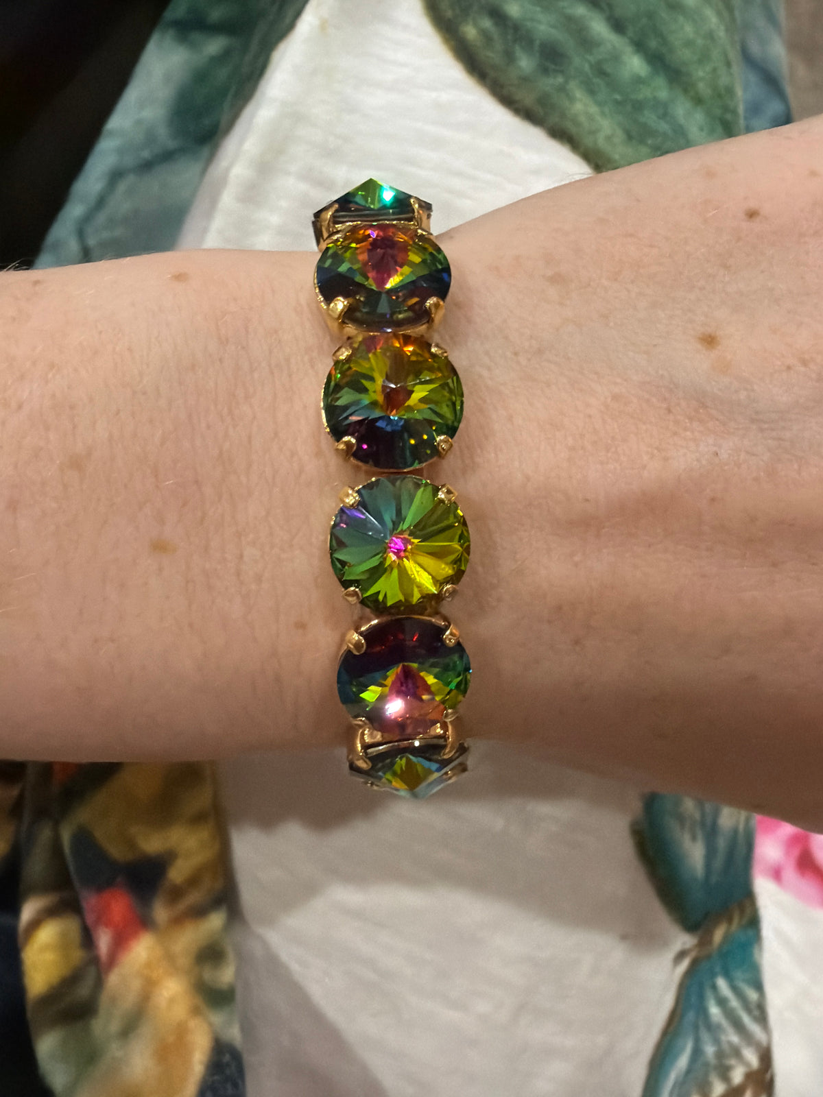 WETSTONE: LILYPAD LAGOON Stretch Bracelet