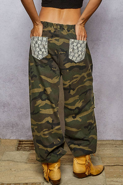 Camouflage Patchwork Joggers