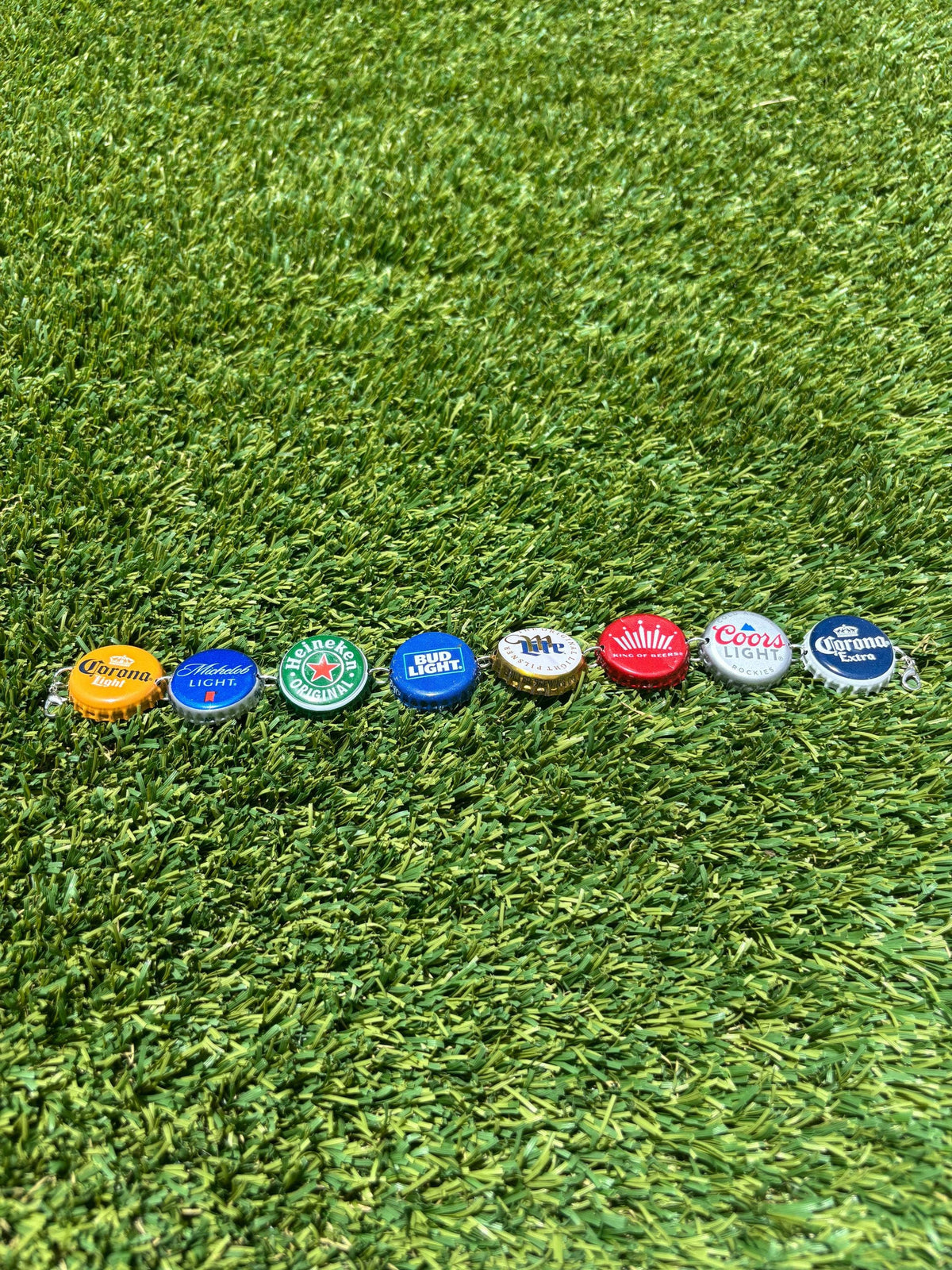 Beer Bottle Hat Chain