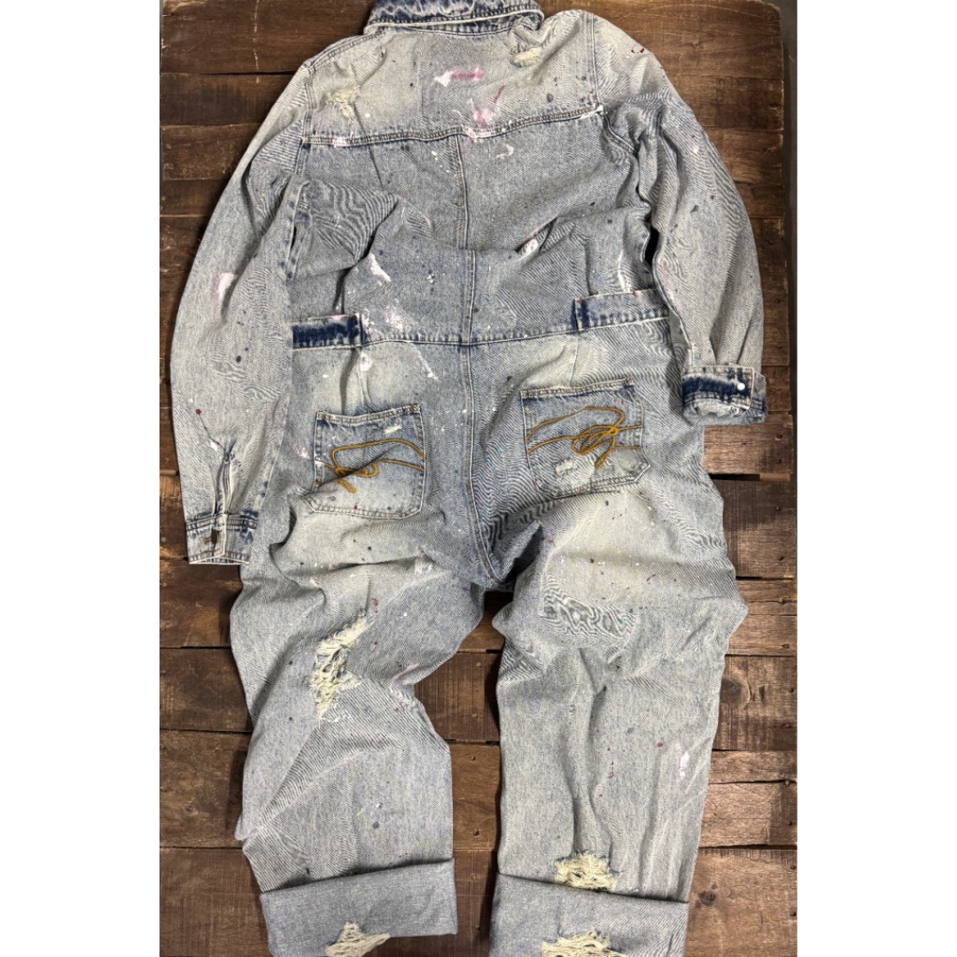 Range Rider Denim Jumpsuit