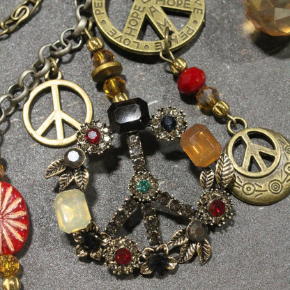 Peace & Love Charm’d Necklace