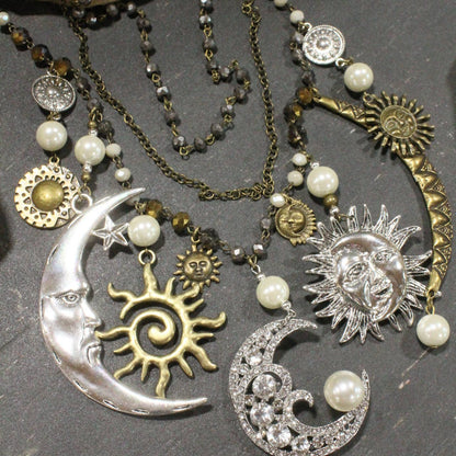 I See The Moon Charm'd Necklace