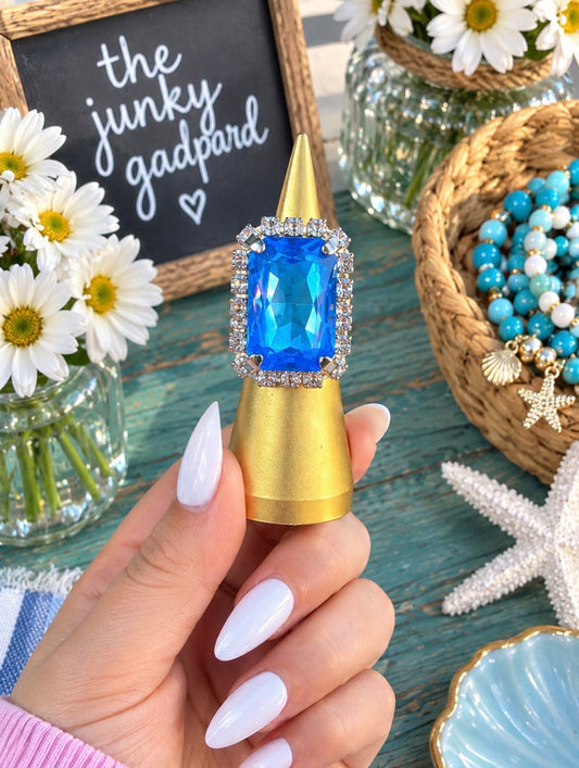 WETSTONE: Femme Fatale Blue Ring