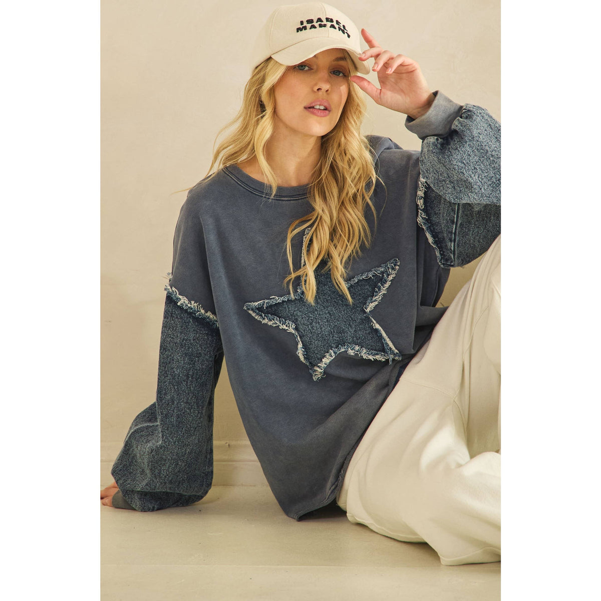 WILD STAR  SLEEVE PULLOVER