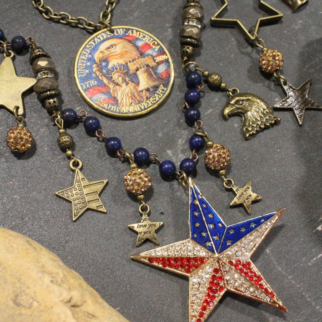 250 Year Celebration Charm'd Necklace