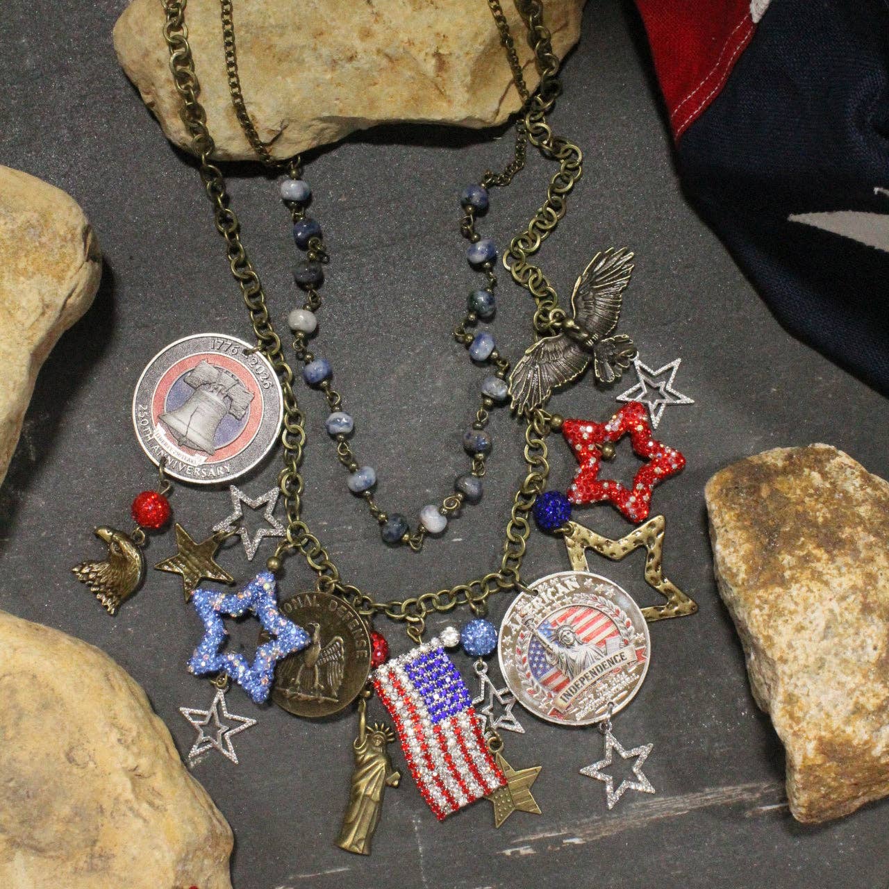 Lighting The Torch Celebration Charm'd Necklace