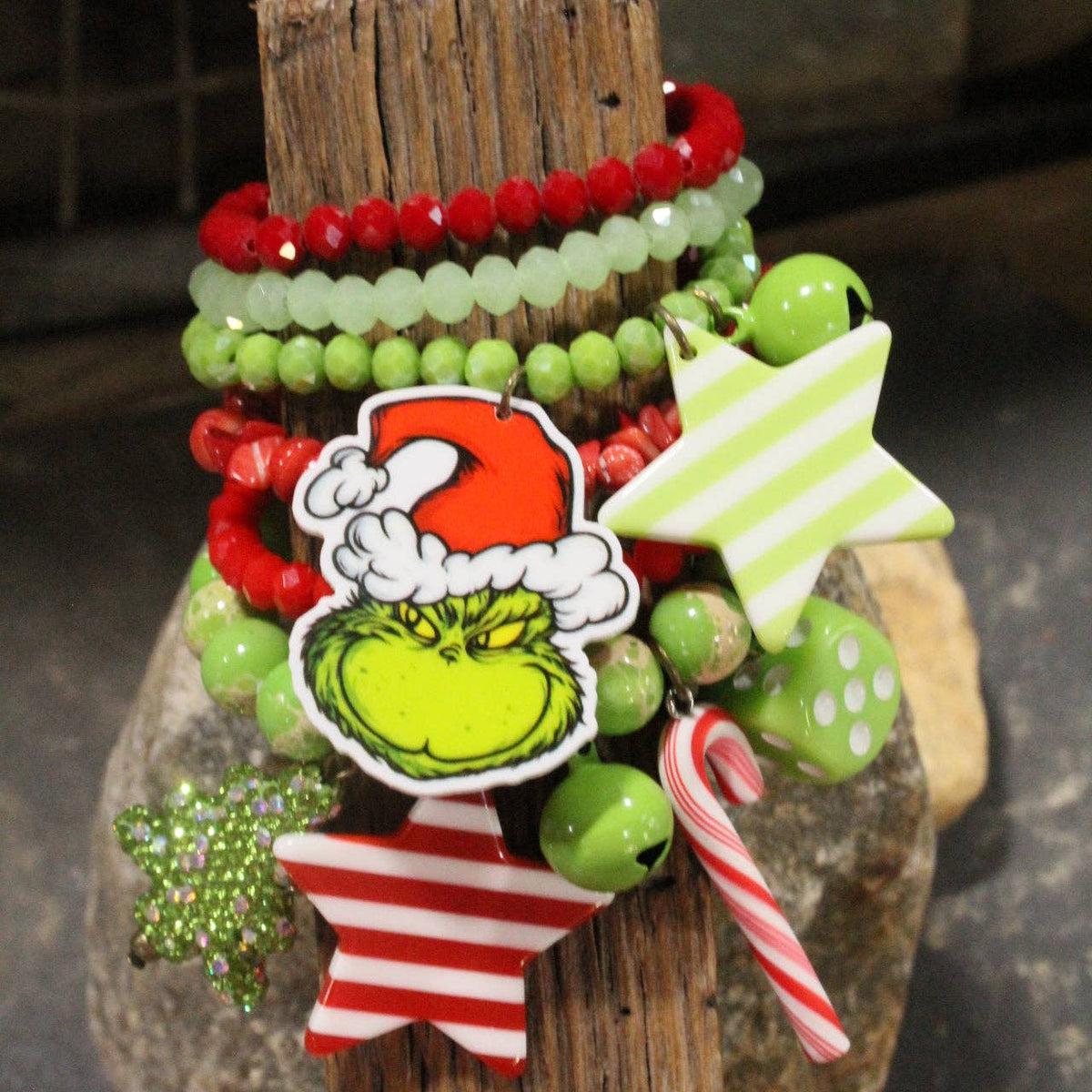 You Got Me At GRINCH Bracelet Set