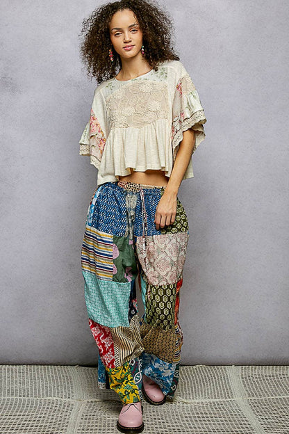 Floral Short Sleeve Top