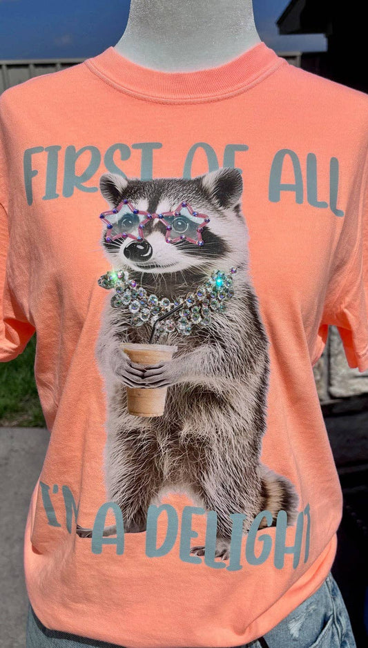 Delight racoon T-Shirt