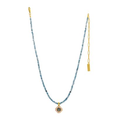 Dakota Necklace in Light Pink